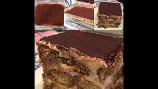 Tiramisu without raw egg recipe [upl. by Nomrah789]