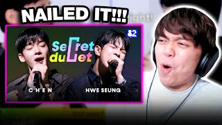 REACTION to Secret Duet EP 01 EXO CHEN amp NFlying HWESEUNG sing “Ghost Town” by Benson Boone [upl. by Wilone]