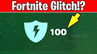 How to get 100 Overshield in Fortnite Season 2 Fortnite Glitch  How to use Overshield in Fortnite [upl. by Dorej]