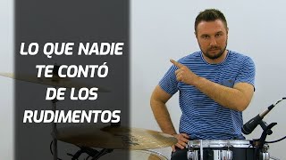 RUDIMENTOS Para qué sirven y cómo practicarlos correctamente  Clases de batería [upl. by Naoh]