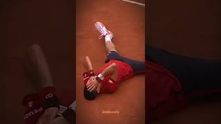 Djokovics first Roland Garros title🤩 novakdjokovic nole djokovic tennis viralvideo fyp [upl. by Ecaj]