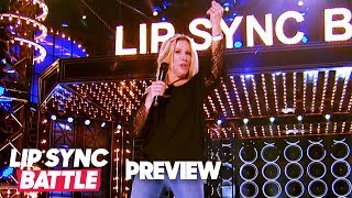 Ramona Singer Channels Her Inner Kelis for quotMilkshakequot  Lip Sync Battle Preview [upl. by Brower]