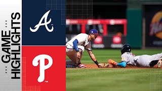 Braves vs Phillies Game 1 Highlights 91123  MLB Highlights [upl. by Willock8]