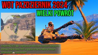 WIELKI POWRÓT DO WOT ̶b̶l̶i̶t̶z̶ PAMIĘTNIK Z PAŹDZIERNIKA 2024 [upl. by Cordie473]