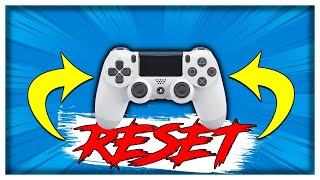 How to EASILY Reset PS4 Controller [upl. by Jolynn616]