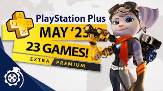 PlayStation Plus Extra  May 2023 PS [upl. by Esiralc]