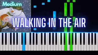 Walking In The Air The Snowman  Medium Piano Tutorial thesnowman walkingintheair pianotutorial [upl. by Sutphin]