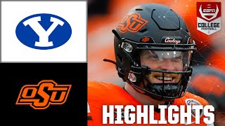 BYU Cougars vs Oklahoma State Cowboys  Full Game Highlights [upl. by Armand]