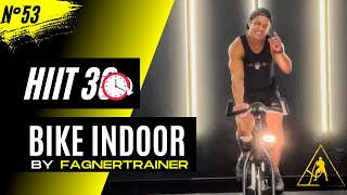 HIIT Bike 53 by Fagner Trainer  Spinning Bike Indoor [upl. by Lemkul]