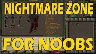 OSRS NIGHTMARE ZONE For Noobs  First Time NMZ Guide [upl. by Leinod]