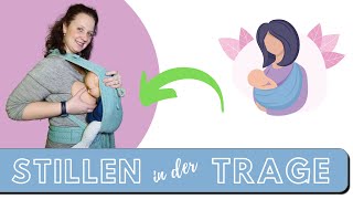 Stillen in der Babytrage und Tragetuch  So geht´s [upl. by Rebm494]