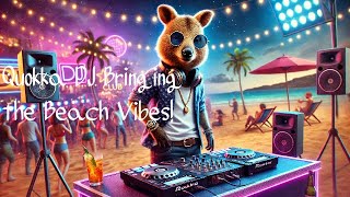 Vibrant Summer Beach Party with Charismatic DJ Quokka [upl. by Barde375]