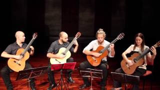 Perth Guitar Quartet performs a sample of works by Duncan Gardiner [upl. by Ordnaxela]