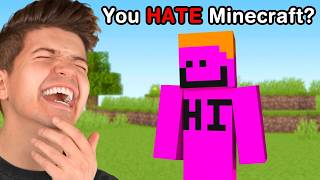 Minecraft But I Expose YouTuber Secrets [upl. by Cloris]