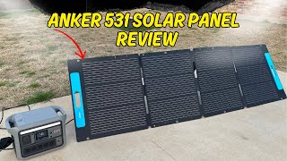 The Anker 531 200W Solar Panel What they DONT tell you [upl. by Arykahs]