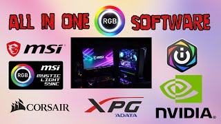 How to get ALL RGB to SYNC using MYSTIC LIGHT SOFTWARE [upl. by Annekcm163]