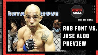 What’s at stake for Rob Font and Jose Aldo at UFCVegas44  ESPN MMA [upl. by Guenevere450]