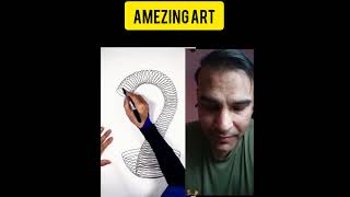 line drawing art  line drawing techniques  trending short viralvideo youtubeshorts [upl. by Lorenza]