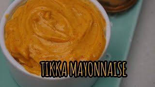 TIKKA MAYONNAISE RECIPEHOMEMADE TIKKA MAYONNAISEYELLOW MAYONNAISEMAYONNAISERAMADAN DAY11 [upl. by Soloman]