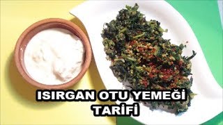 ISIRGAN OTU YEMEĞİ TARİFİ Nasıl Yapılır  Minenin mutfağı [upl. by Remoh]