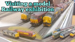 Visiting a model railway exhibition [upl. by Bernita274]