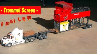 Absolutely Welding quotLITTLE REDquot  quotYouTube GOLDquot Mobile STEEL Trommel TRAILER  RC ADVENTURES [upl. by Ohaus]