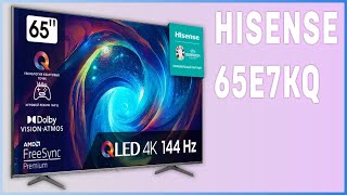 Review and Unboxing Hisense 65E7KQ [upl. by Staford961]