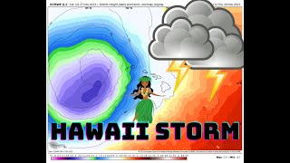 Hawaii Kona Storm Update Nov 27 2023 [upl. by Goetz]