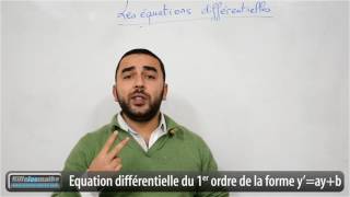 Equations différentielles du premier ordre à coefficients constants [upl. by Adiam]