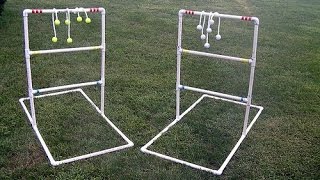 How to Build a Ladder Golf Outdoor Game  QUICK amp EASY [upl. by Bradley]