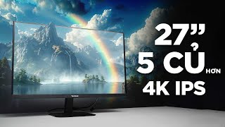 Màn hình 4K này RẺ BẤT NGỜ ViewSonic VA27084KMHD [upl. by Nassah145]