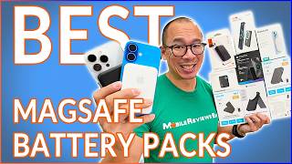 Top 5 MagSafe Battery Packs For The iPhone 16  24 Tested [upl. by Manup]