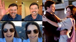 Smallville  Tom Welling amp Erica Durance go live on Instagram [upl. by Berns]