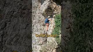 1000m Klettersteig in der Schweiz Daubenhorn [upl. by Olumor776]