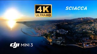 Sciacca Sicily shot on dji mini3  4K Cinematic [upl. by Aserat]