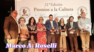 MARCO ROSELLI 21° PREMIOS A LA CULTURA quotARTURO JAURETCHEquot 🧉ConFundamentoKriollo  18112024 [upl. by Aneerahs]