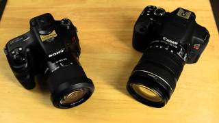 Sony A57 VS Canon T4i 650D [upl. by Ashti639]