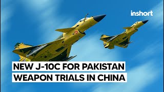 Fresh J10C Fighters for Pakistan Air Force Undergo Weapon Integration Trials in China  InShort [upl. by Aleirbag530]