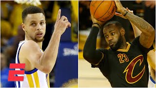 NBA La épica batalla Stephen Curry vs LeBron James en el Juego 7 de las Finales 2016  NBA [upl. by Borszcz354]