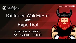 Austrian Volley League Herren Spiel zwischen URW Raiffeisen Waldviertel vs Hypo Tirol 1930 Uhr [upl. by Cleasta130]