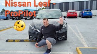 Nissan Leaf ProPilot is cool kind of 👌 [upl. by Tristam]