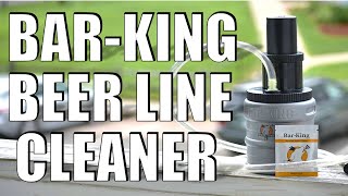 An INNOVATIVE and EASY Way to Clean Your DRAFT LINES The quotBARKINGquot BEER LINE CLEANING KIT Review [upl. by Nordek]