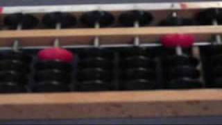 Tutorial basic addition using abacus [upl. by Lav]