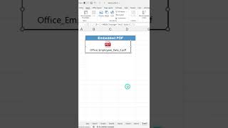 Embed PDFs in Excel Files in 1 Minutes Without Any Hassle [upl. by Oinolopa25]