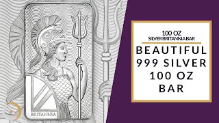 100 oz Silver Britannia Bars  The Royal Mint [upl. by Alyahsal592]