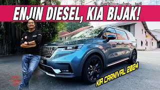 KIA CARNIVAL 2024  ENJIN DIESEL KIA BIJAK [upl. by Portland]