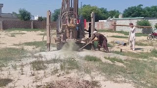 Borewell Drilling  Borewell Drilling inside house [upl. by Ayokahs]