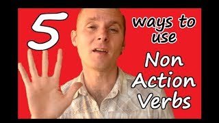 Non Action Verb Categories Stative Verbs [upl. by Madoc]