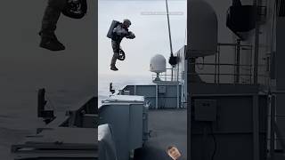 Marine with jet suit gravity military army viralvideo [upl. by Odnaloy]