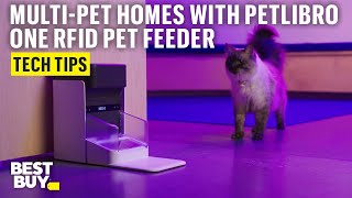 Using the PETLIBRO One RFID Pet Feeder in MultiPet Homes – Tech Tips from Best Buy [upl. by Corso228]